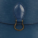 LOUIS VUITTON Epi Saint Cloud GM Shoulder Bag Toledo Blue M52195 LV Auth 117532-18