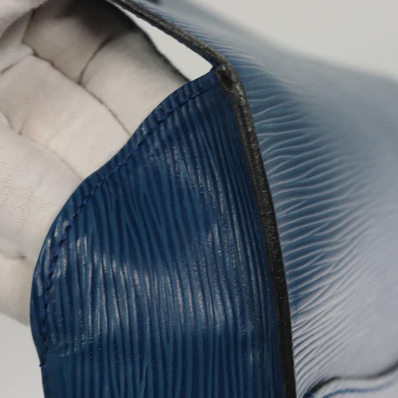 LOUIS VUITTON Epi Saint Cloud GM Shoulder Bag Toledo Blue M52195 LV Auth 117532