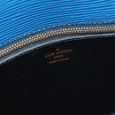 LOUIS VUITTON Epi Saint Cloud GM Shoulder Bag Toledo Blue M52195 LV Auth 117532-22