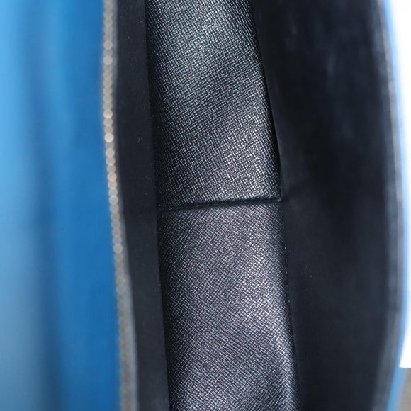 LOUIS VUITTON Epi Saint Cloud GM Shoulder Bag Toledo Blue M52195 LV Auth 117532