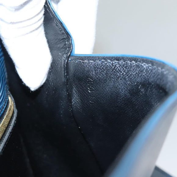 LOUIS VUITTON Epi Saint Cloud GM Shoulder Bag Toledo Blue M52195 LV Auth 117532