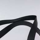 Salvatore Ferragamo Gancini Shoulder Bag Leather Black Gold Auth 117541-14