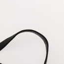 LOEWE Anagram Shoulder Bag Leather Black Gold Auth 117544-8