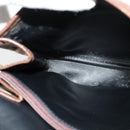 Burberrys Nova Check Shoulder Bag Canvas Beige Gold Auth 117545-20