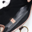 Burberrys Nova Check Shoulder Bag Canvas Beige Gold Auth 117545-26