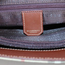 BURBERRY Nova Check Tote Bag PVC Leather Beige Auth 117546A-18