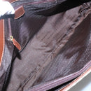 BURBERRY Nova Check Tote Bag PVC Leather Beige Auth 117546A-11