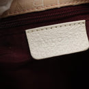 BVLGARI Logo Mania Tote Bag Canvas Pink White Silver Auth 117578-17