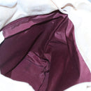 BVLGARI Logo Mania Tote Bag Canvas Pink White Silver Auth 117578-18