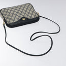 GUCCI GG Supreme Shoulder Bag PVC Navy Gold 97 02 068 Auth 117580-7