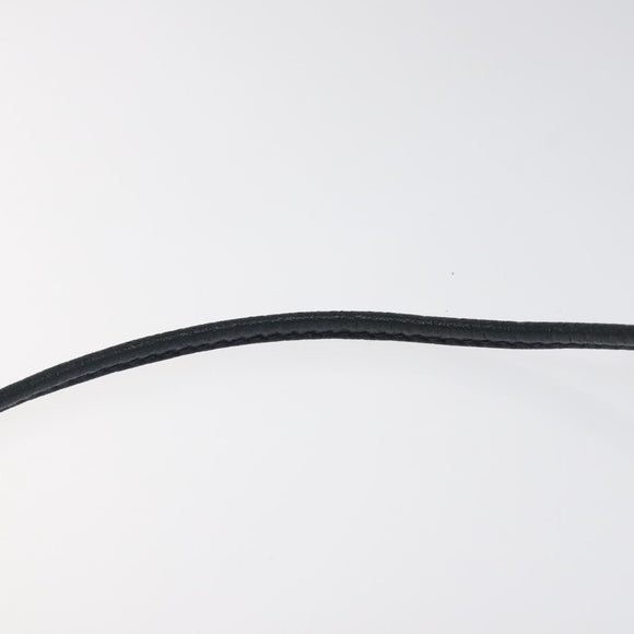 GUCCI GG Supreme Shoulder Bag PVC Navy Gold 97 02 068 Auth 117580