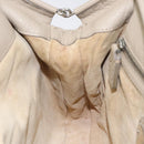 FENDI Celeria Tote Bag Leather Beige Auth 117585-21