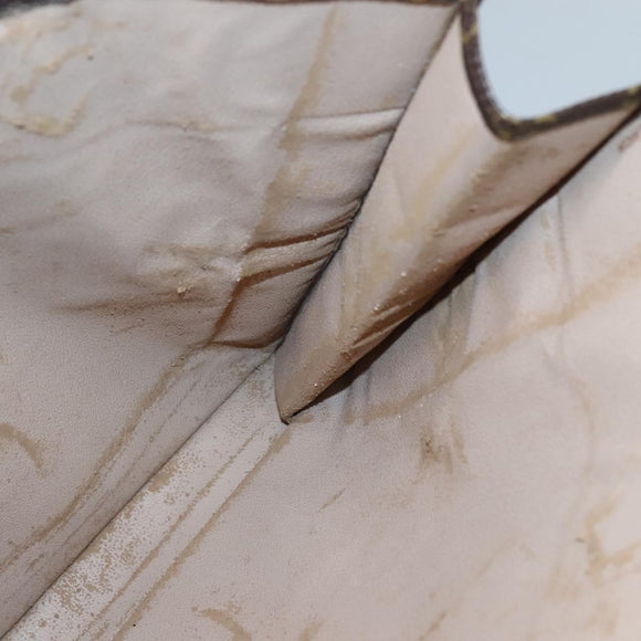 LOUIS VUITTON Monogram Sac Plat Hand Bag M51140 LV Auth 117646