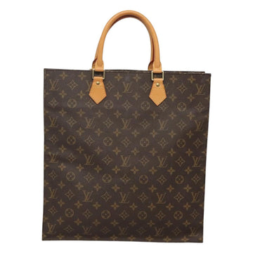 LOUIS VUITTON Monogram Sac Plat Hand Bag M51140 LV Auth 117646 - 0
