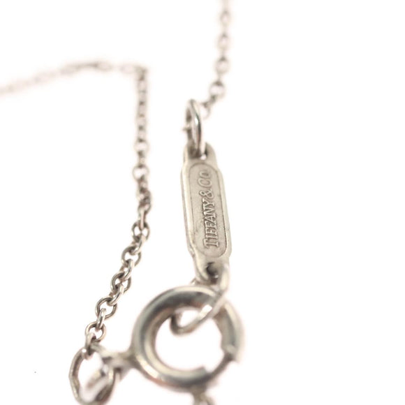 TIFFANY&Co. Loving Heart Necklace Ag925 Silver Auth 117658