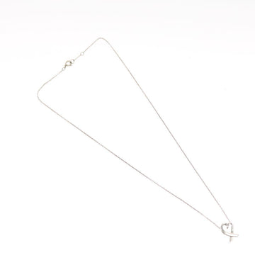 TIFFANY&Co. Loving Heart Necklace Ag925 Silver Auth 117658 - 0