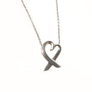 TIFFANY&Co. Loving Heart Necklace Ag925 Silver Auth 117658-3