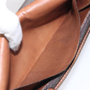 Berluti Calligraphy Long Wallet Leather Brown Auth 117665-19