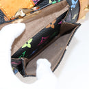 LOUIS VUITTON Monogram Multicolor Keepall 45 Bag Black M92640 Auth 117676SAV-23