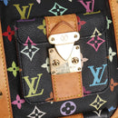 LOUIS VUITTON Monogram Multicolor Keepall 45 Bag Black M92640 Auth 117676SAV-24