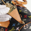 LOUIS VUITTON Monogram Multicolor Keepall 45 Bag Black M92640 Auth 117676SAV-29