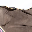 LOUIS VUITTON Monogram Multicolor Keepall 45 Bag Black M92640 Auth 117676SAV-30