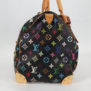 LOUIS VUITTON Monogram Multicolor Keepall 45 Bag Black M92640 Auth 117676SAV-4