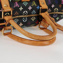 LOUIS VUITTON Monogram Multicolor Keepall 45 Bag Black M92640 Auth 117676SAV-7