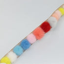 FENDI Shoulder Strap Leather Multicolor Auth 117678-11