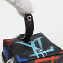 LOUIS VUITTON Eclipse Graffiti Porte Cle Squared Pouch M00969 Auth 117679AM-8
