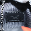 LOUIS VUITTON Eclipse Graffiti Porte Cle Squared Pouch M00969 Auth 117679AM-19