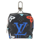 LOUIS VUITTON Eclipse Graffiti Porte Cle Squared Pouch M00969 Auth 117679AM-1