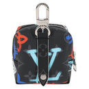 LOUIS VUITTON Eclipse Graffiti Porte Cle Squared Pouch M00969 Auth 117679AM-13