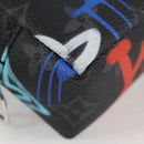 LOUIS VUITTON Eclipse Graffiti Porte Cle Squared Pouch M00969 Auth 117679AM-7