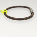 LOUIS VUITTON Monogram Bracelet Hangit Mascot Bracelet MP286E LV Auth 117680AM-3