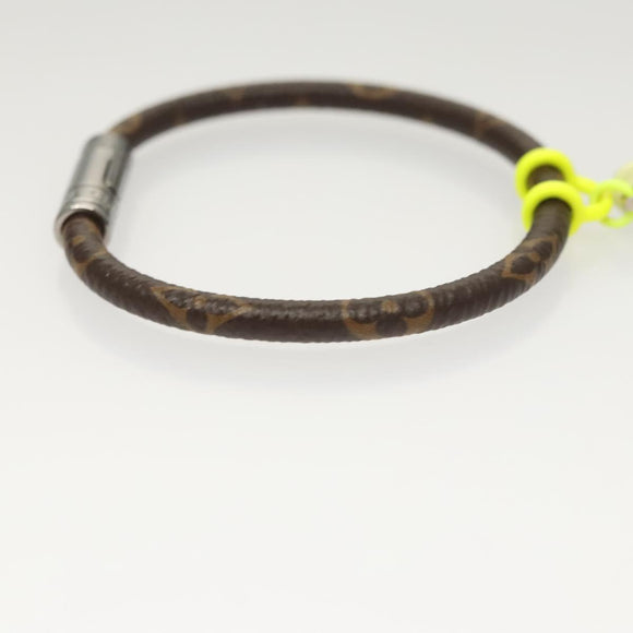 LOUIS VUITTON Monogram Bracelet Hangit Mascot Bracelet MP286E LV Auth 117680AM
