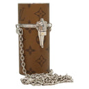 LOUIS VUITTON Monogram Reverse Lipstick case Cosmetic Pouch MP2407 Auth 117681-1