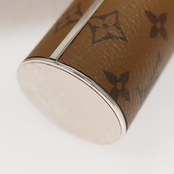 LOUIS VUITTON Monogram Reverse Lipstick case Cosmetic Pouch MP2407 Auth 117681