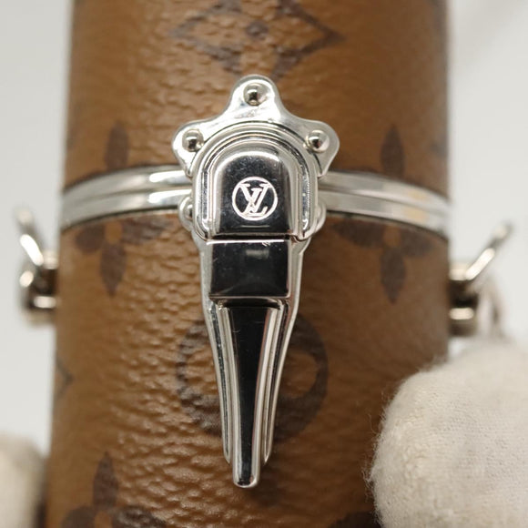 LOUIS VUITTON Monogram Reverse Lipstick case Cosmetic Pouch MP2407 Auth 117681