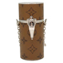 LOUIS VUITTON Monogram Reverse Lipstick case Cosmetic Pouch MP2407 Auth 117681-13