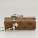 LOUIS VUITTON Monogram Reverse Lipstick case Cosmetic Pouch MP2407 Auth 117681-4
