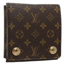 LOUIS VUITTON Monogram Jewelry Case Jewelry Box LV Auth 117703-1
