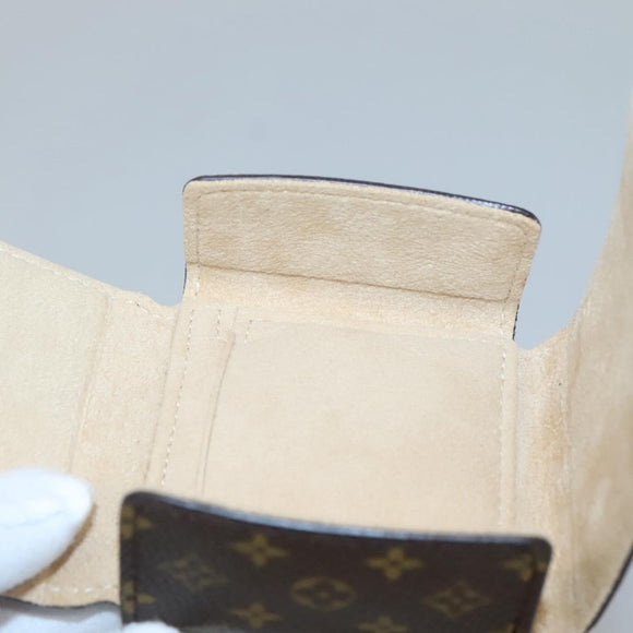 LOUIS VUITTON Monogram Jewelry Case Jewelry Box LV Auth 117703