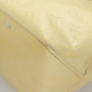 LOUIS VUITTON Monogram Vernis Reade PM Hand Bag Perle M91336 LV Auth 117705-14