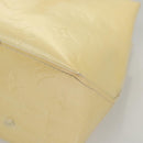 LOUIS VUITTON Monogram Vernis Reade PM Hand Bag Perle M91336 LV Auth 117705-16