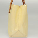 LOUIS VUITTON Monogram Vernis Reade PM Hand Bag Perle M91336 LV Auth 117705-4