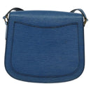LOUIS VUITTON Epi Saint Cloud GM Shoulder Bag Toledo Blue M52195 LV Auth 117707-2