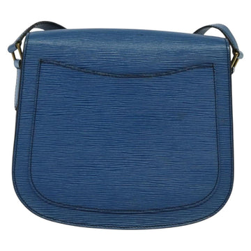 LOUIS VUITTON Epi Saint Cloud GM Shoulder Bag Toledo Blue M52195 LV Auth 117707 - 0