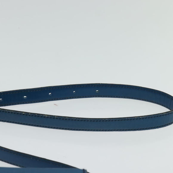 LOUIS VUITTON Epi Saint Cloud GM Shoulder Bag Toledo Blue M52195 LV Auth 117707