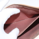 LOUIS VUITTON Vernis Pochette Accessoires Pouch Rose Velours M91575 Auth 117712-11